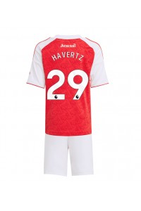 Arsenal Kai Havertz #29 Jalkapallovaatteet Lasten Kotipeliasu 2025-26 Lyhythihainen (+ Lyhyet housut)